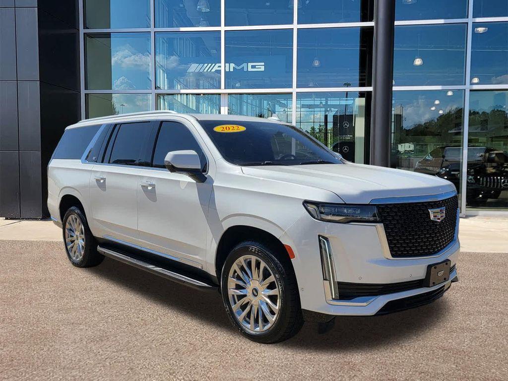 used 2022 Cadillac Escalade ESV car, priced at $50,490