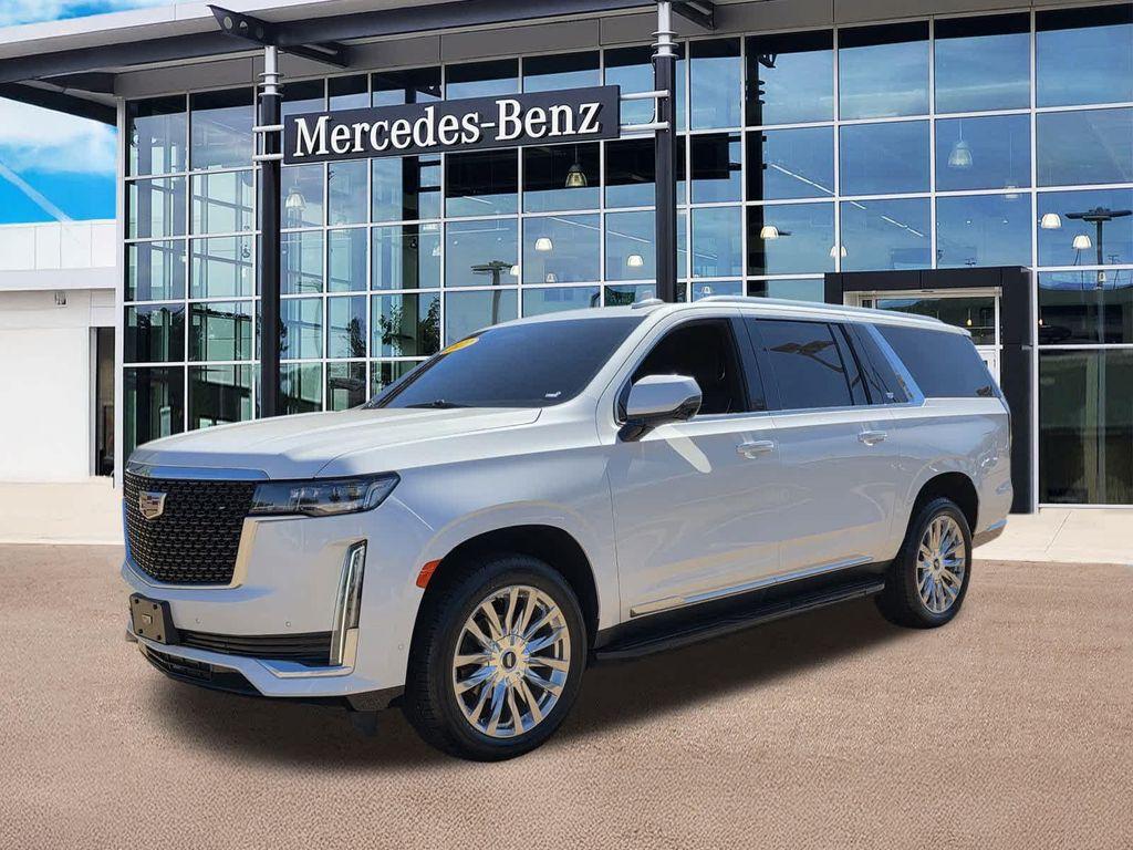 used 2022 Cadillac Escalade ESV car, priced at $51,555