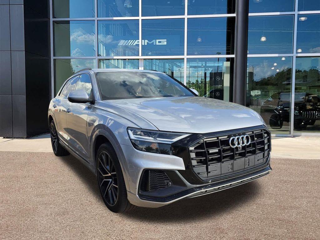 used 2020 Audi Q8 car, priced at $32,800