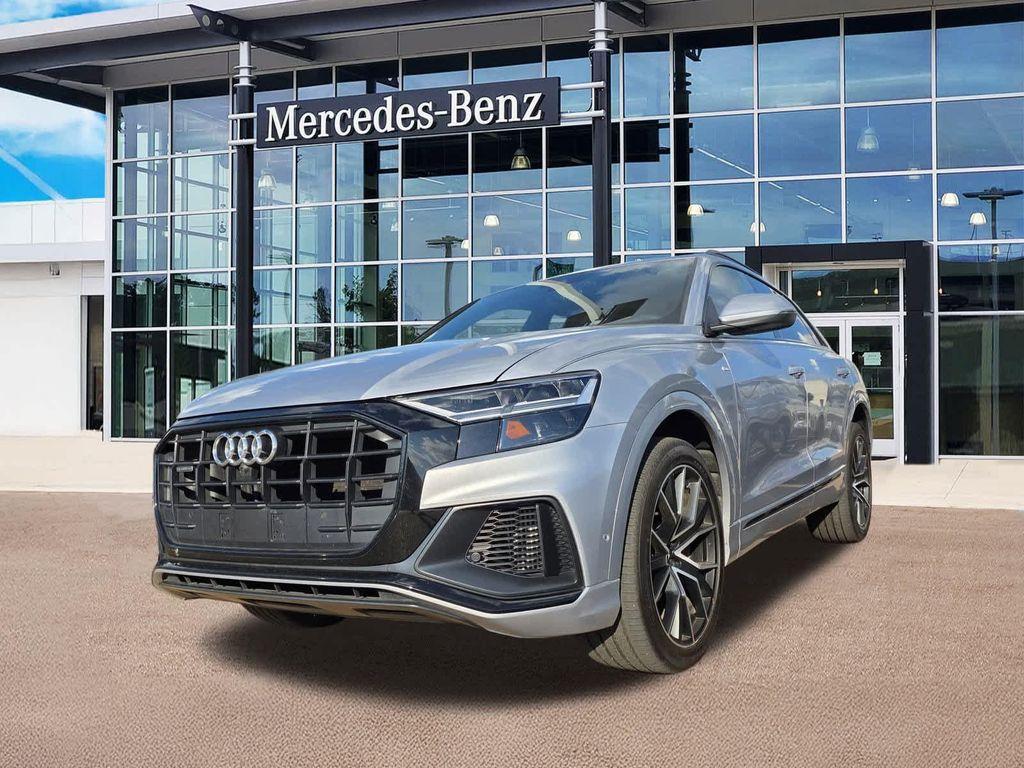 used 2020 Audi Q8 car, priced at $32,800