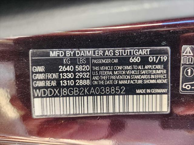 used 2019 Mercedes-Benz S-Class car, priced at $56,500