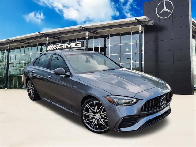 new 2025 Mercedes-Benz AMG C 43 car, priced at $74,425