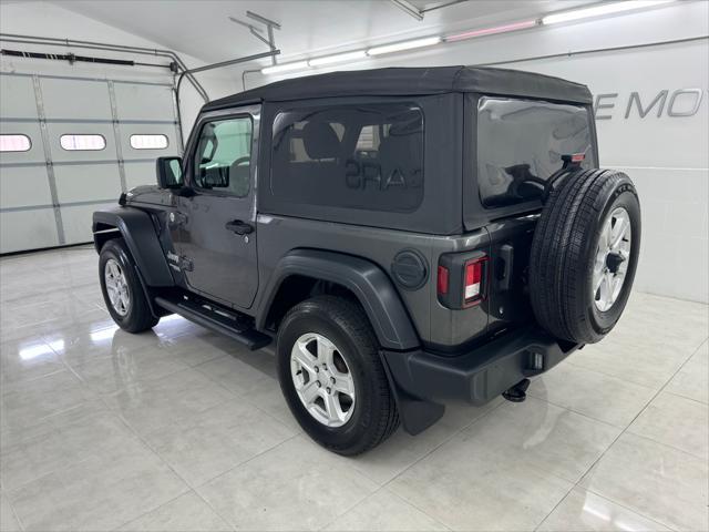 used 2018 Jeep Wrangler car, priced at $21,495