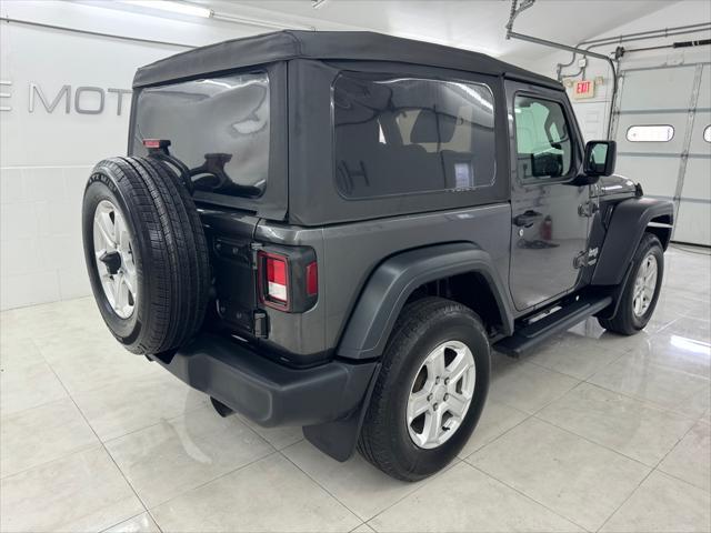 used 2018 Jeep Wrangler car, priced at $21,495