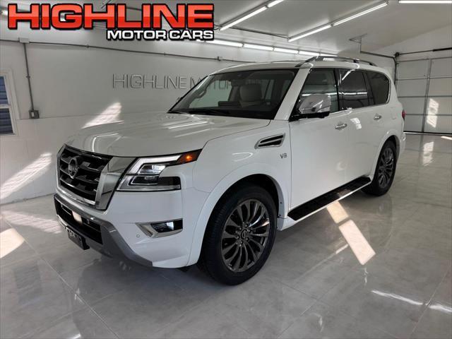 used 2021 Nissan Armada car, priced at $38,995