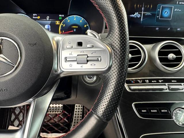 used 2020 Mercedes-Benz AMG C 43 car, priced at $37,995