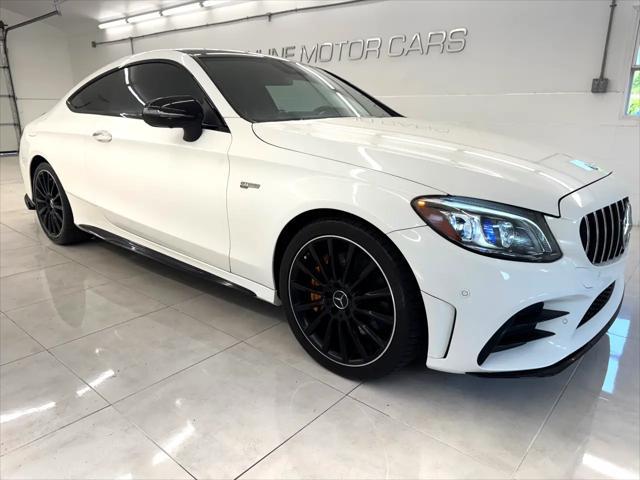 used 2020 Mercedes-Benz AMG C 43 car, priced at $37,995