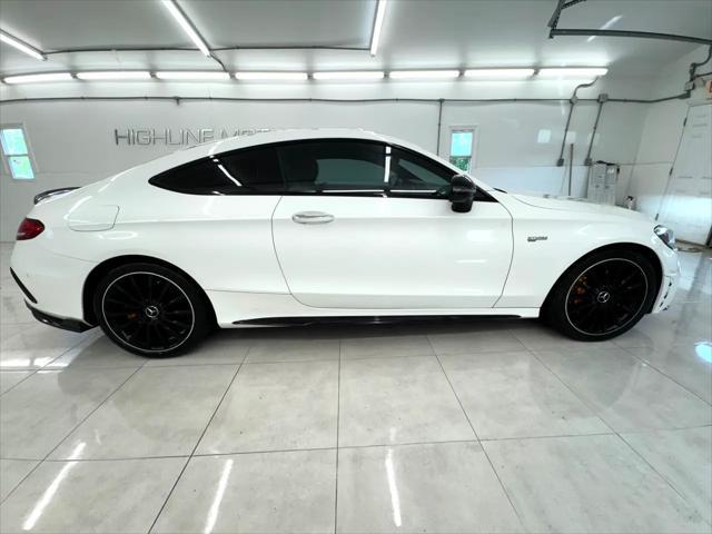 used 2020 Mercedes-Benz AMG C 43 car, priced at $37,995