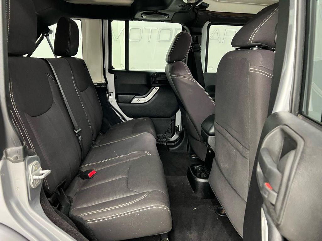 used 2014 Jeep Wrangler Unlimited car, priced at $15,495