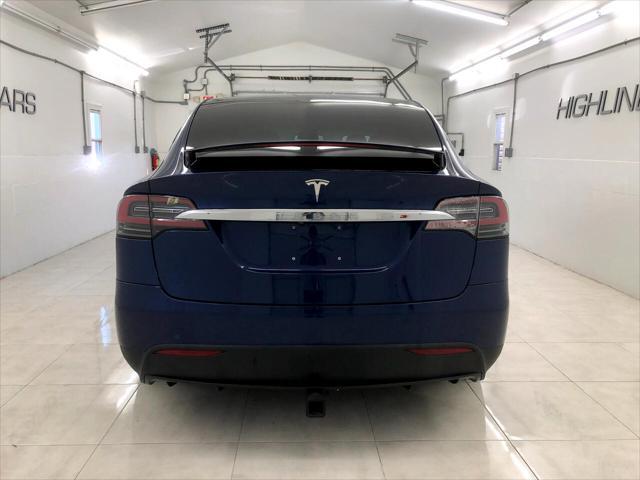 used 2018 Tesla Model X car, priced at $37,995