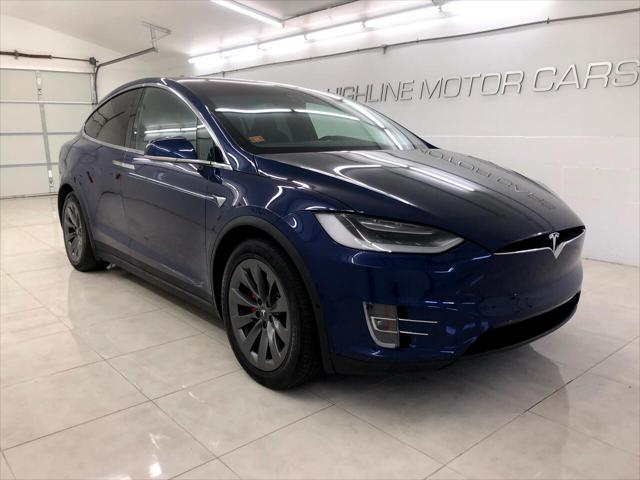 used 2018 Tesla Model X car, priced at $37,995