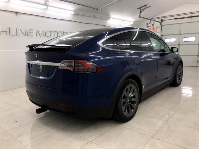 used 2018 Tesla Model X car, priced at $37,995