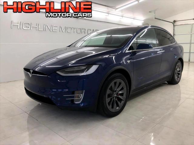 used 2018 Tesla Model X car, priced at $49,995