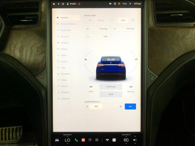 used 2018 Tesla Model X car, priced at $37,995