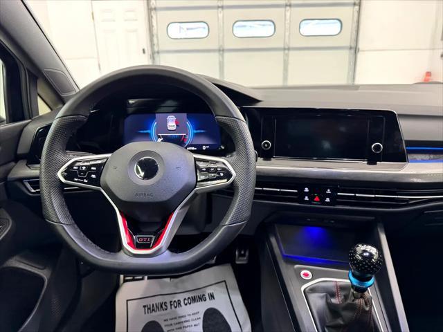 used 2022 Volkswagen Golf GTI car, priced at $21,995