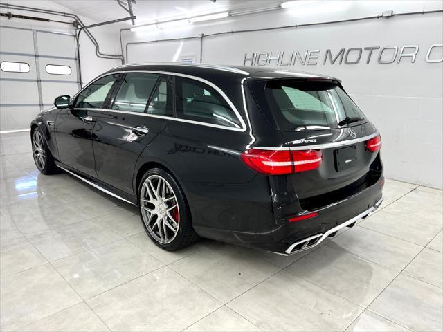 used 2020 Mercedes-Benz AMG E 63 car, priced at $69,995