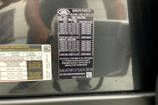 new 2025 Land Rover Range Rover car, priced at $121,880