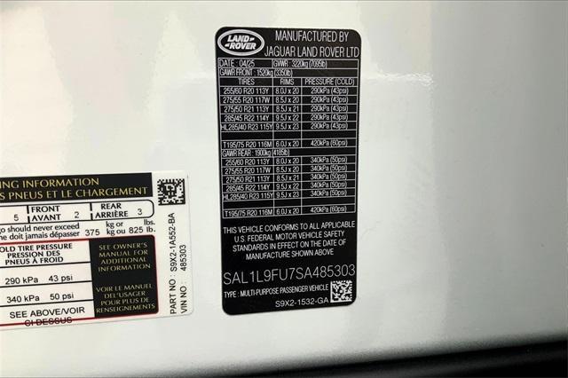 new 2025 Land Rover Range Rover Sport car, priced at $101,025