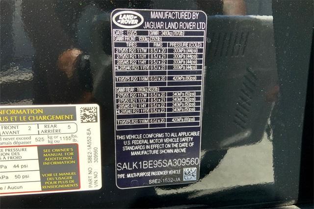 new 2025 Land Rover Range Rover car, priced at $181,275