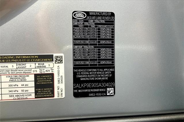 new 2025 Land Rover Range Rover car, priced at $143,800