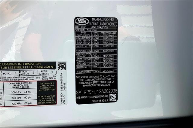 new 2025 Land Rover Range Rover car, priced at $123,360