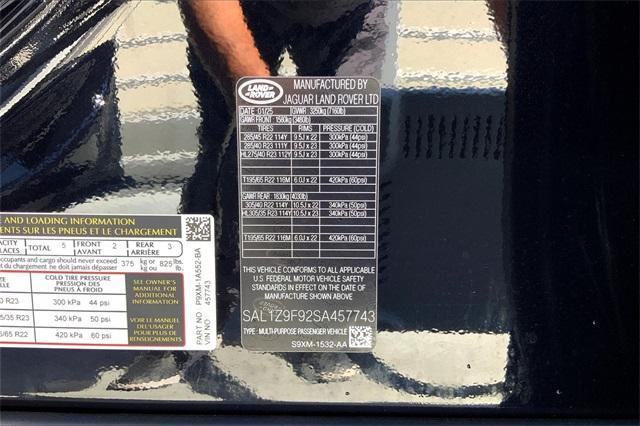 new 2025 Land Rover Range Rover Sport car, priced at $185,180