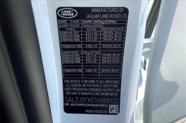 new 2026 Land Rover Range Rover Evoque car, priced at $51,815