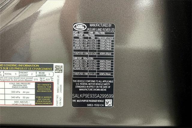 new 2025 Land Rover Range Rover car, priced at $141,560