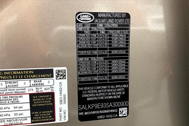 new 2025 Land Rover Range Rover car, priced at $151,330