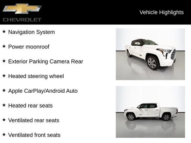 used 2024 Toyota Tundra Hybrid car, priced at $66,580