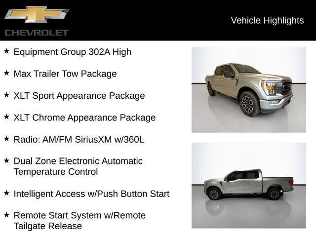 used 2022 Ford F-150 car, priced at $43,524