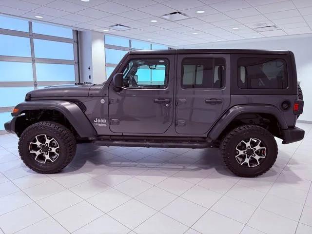 used 2020 Jeep Wrangler Unlimited car, priced at $24,800