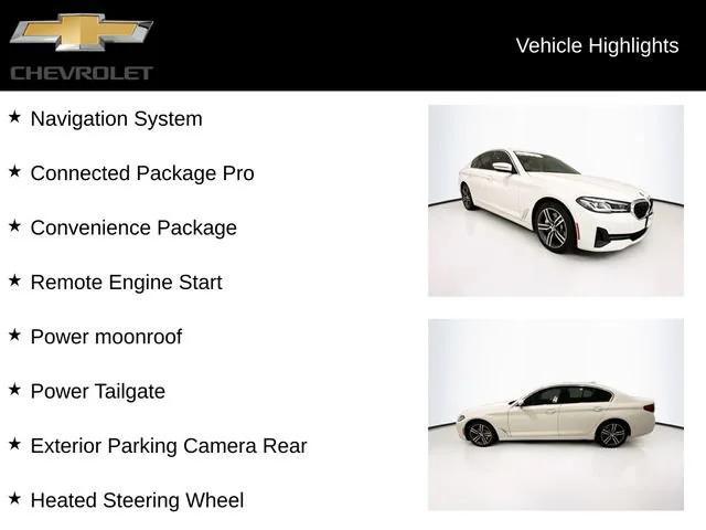 used 2021 BMW 530 car, priced at $20,727