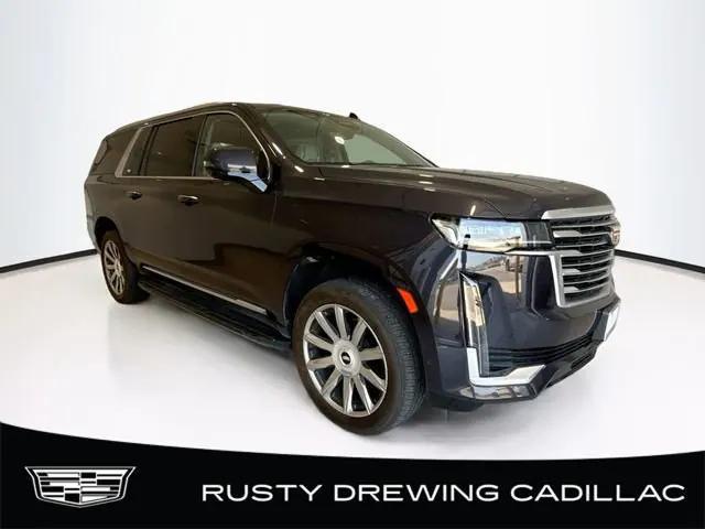 used 2023 Cadillac Escalade ESV car, priced at $74,000