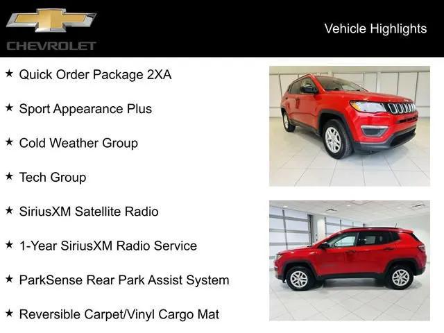 used 2017 Jeep New Compass car, priced at $15,480