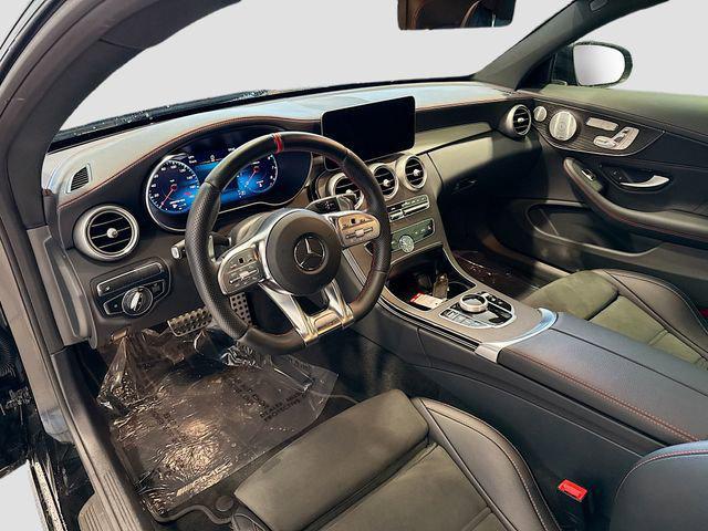 used 2023 Mercedes-Benz AMG C 43 car, priced at $54,300