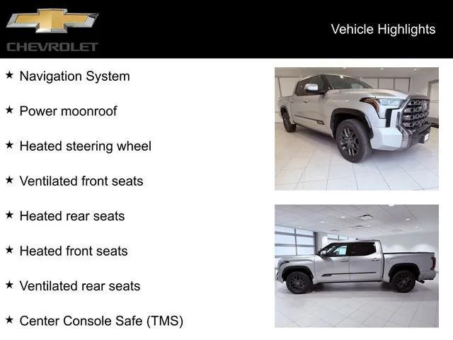 used 2023 Toyota Tundra car, priced at $53,980