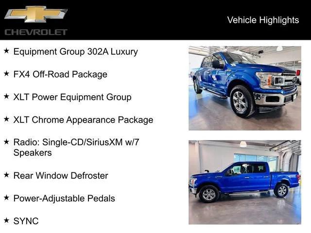 used 2018 Ford F-150 car, priced at $25,780