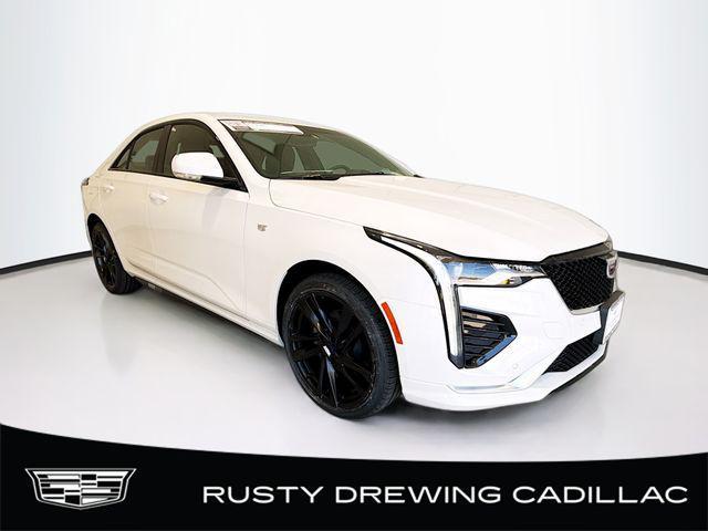 new 2025 Cadillac CT4 car, priced at $53,060
