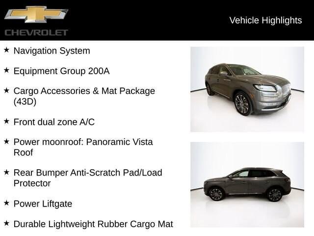 used 2022 Lincoln Nautilus car, priced at $31,430