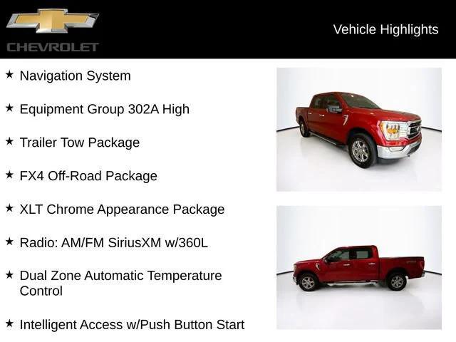 used 2021 Ford F-150 car, priced at $38,475