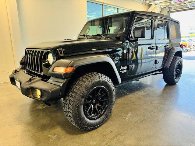 used 2020 Jeep Wrangler Unlimited car, priced at $31,950