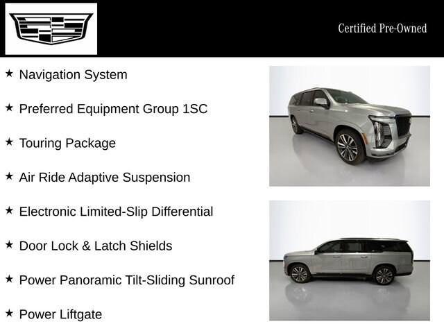 used 2025 Cadillac Escalade ESV car, priced at $121,585