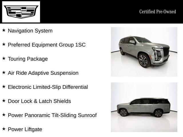 used 2025 Cadillac Escalade ESV car, priced at $111,585