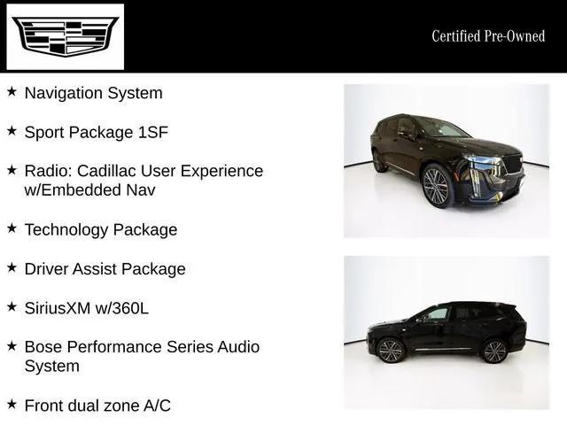 used 2024 Cadillac XT6 car, priced at $53,764