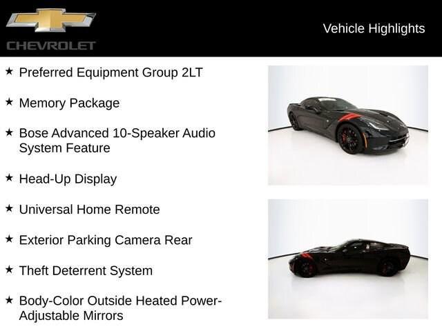 used 2015 Chevrolet Corvette car, priced at $33,788