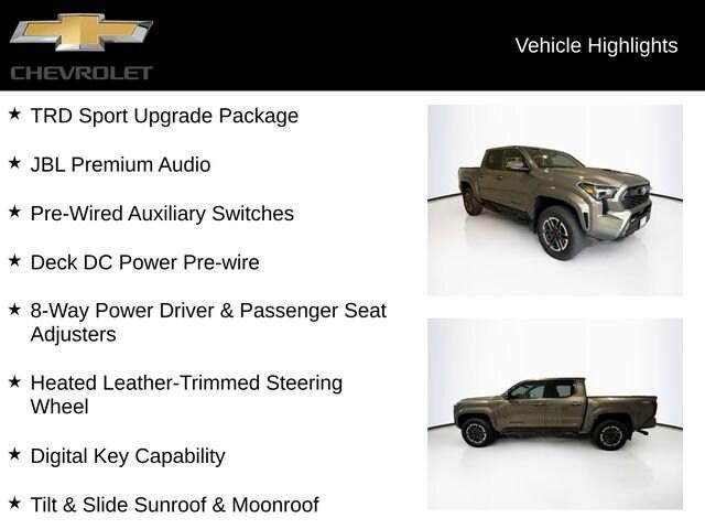 used 2024 Toyota Tacoma car, priced at $43,957