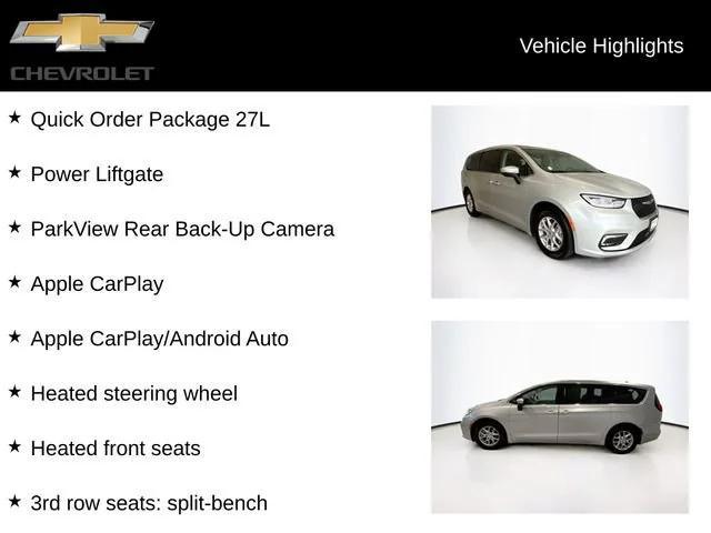 used 2023 Chrysler Pacifica car, priced at $25,990