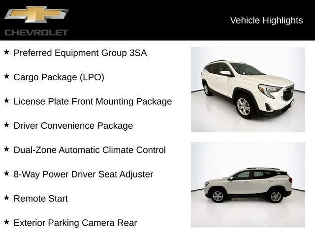 used 2021 GMC Terrain car, priced at $17,086
