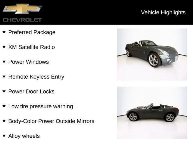 used 2008 Pontiac Solstice car, priced at $12,920